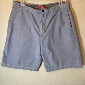 Izod Blue Chino Cotton Shorts Size 38